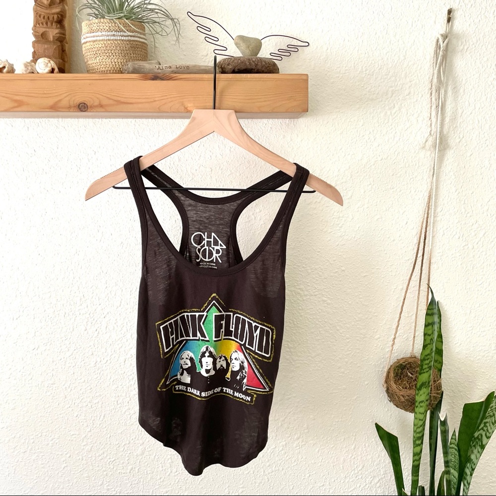 Chaser Pink Floyd cropped tank